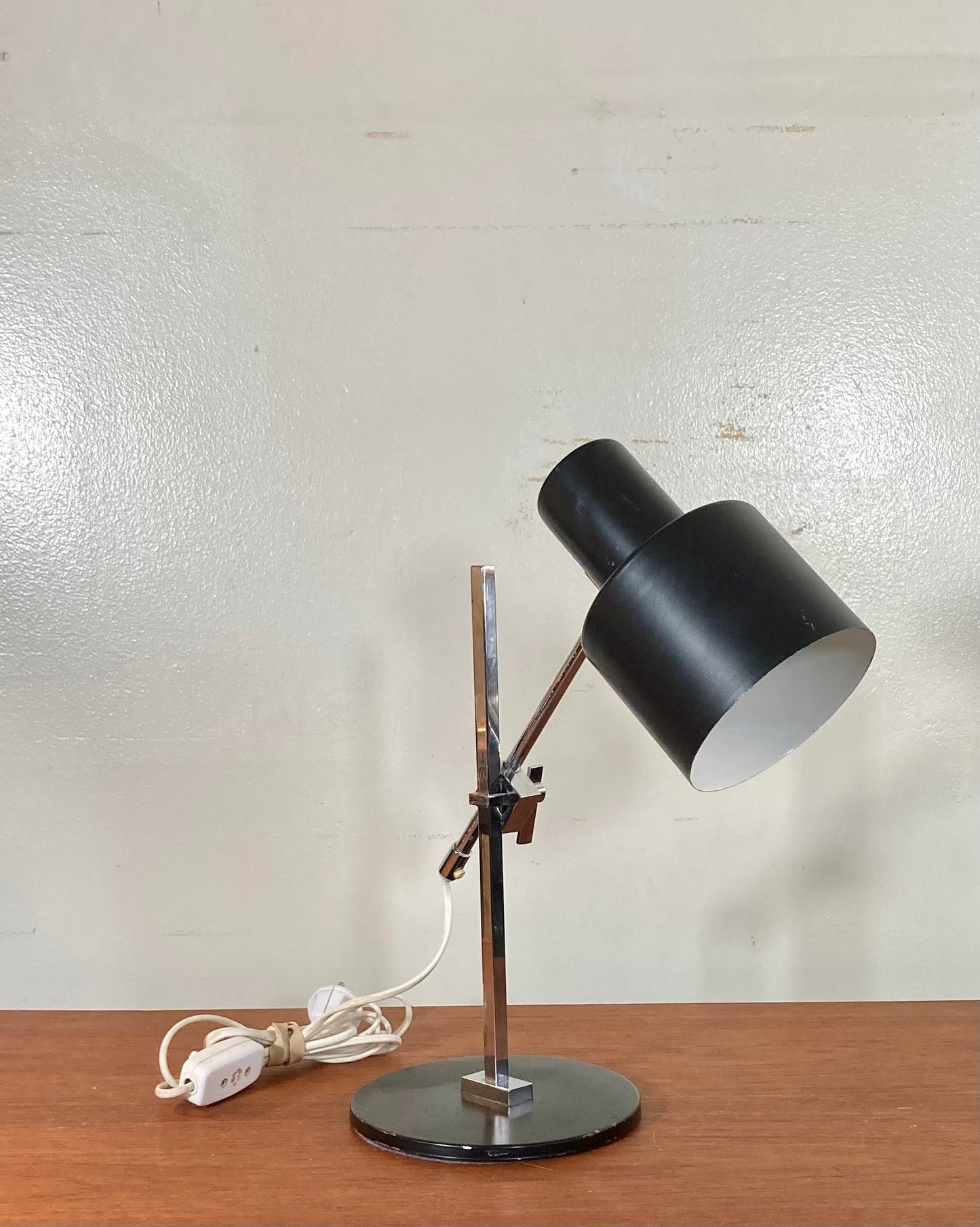 Aluminium Single Spot Desk Lamp 1970s