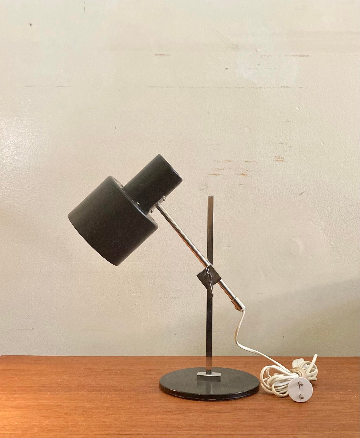 Aluminium Single Spot Desk Lamp 1970s