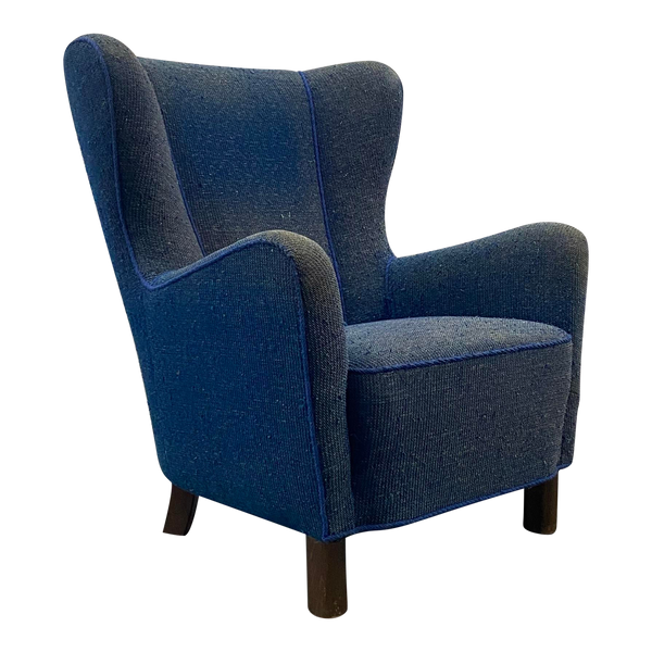 Fritz Hansen Model 1669 Lounge Chair, Denmark 1940's