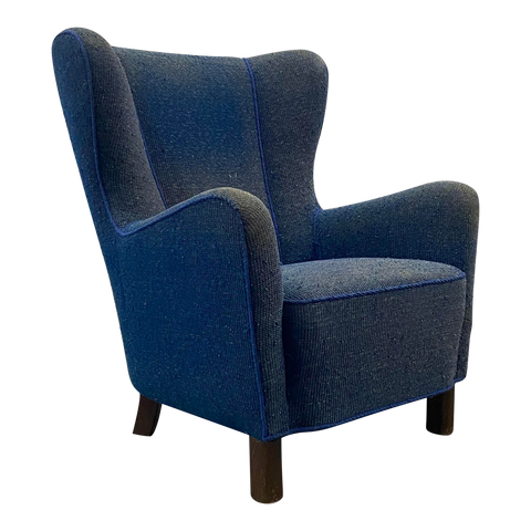 Fritz Hansen Model 1669 Lounge Chair, Denmark 1940's