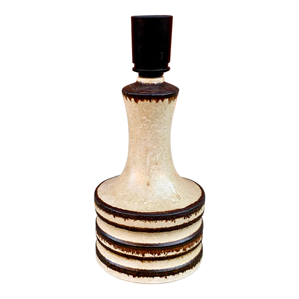 Danish Modern Ceramics Table Lamp Axella Studio, 1970s