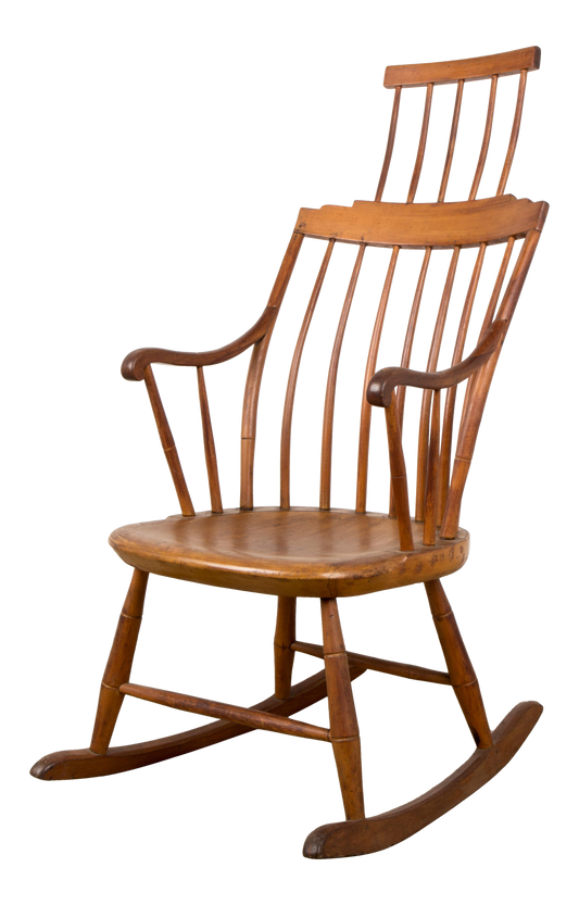 Comb-back Windsor Rocking Chair