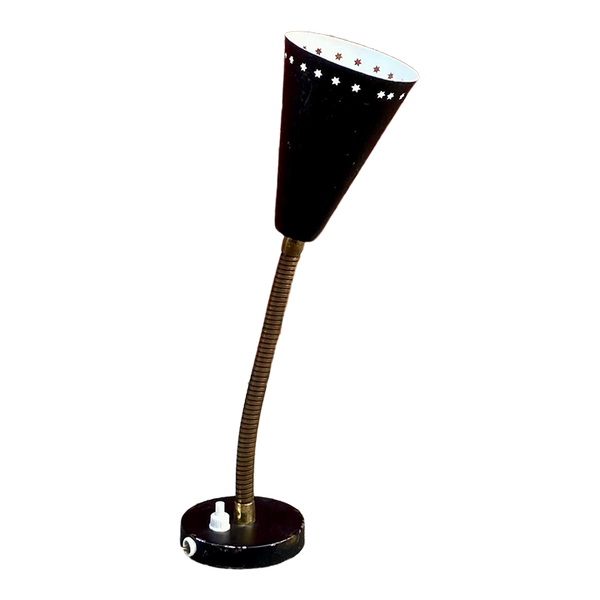 Mid-Century Modern Cone Gooseneck Desk Lamp