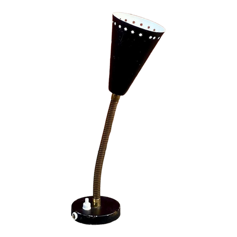 Mid-Century Modern Cone Gooseneck Desk Lamp