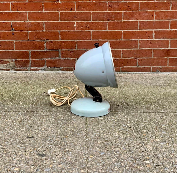 Mid-Century Vintage Quartz Lamp Sunlight Facial Tan R Dr. Müller Blue