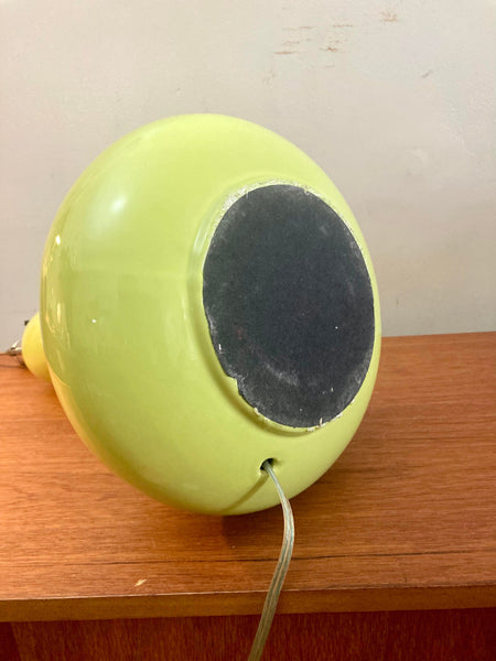 Mid-Century Yellow Ceramic Table Lamp