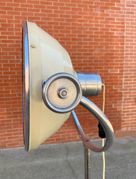 Midcentury Adjustable Industrial Medical Floor Lamp