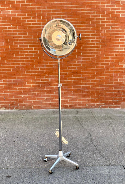Midcentury Adjustable Industrial Medical Floor Lamp