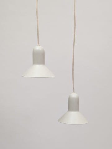 Pair of 1970s Danish Confetti Hanging Lamps