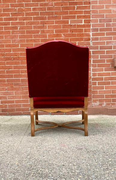 Pair of Antique Os De Mouton Arm Chairs