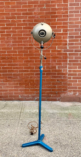 Theater Spotlight Manufactured by Furse on Vintage Tripod, Uk, 1950's