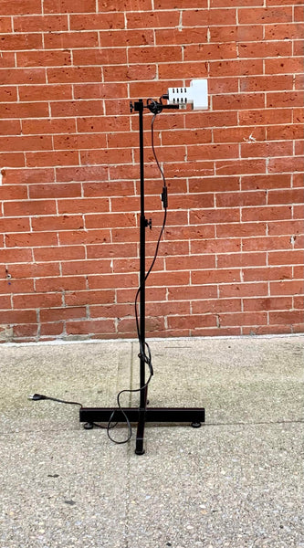 Vintage Danish Postmodern “Flipper” Mogens Davidsen Design Studio Lamp in Black