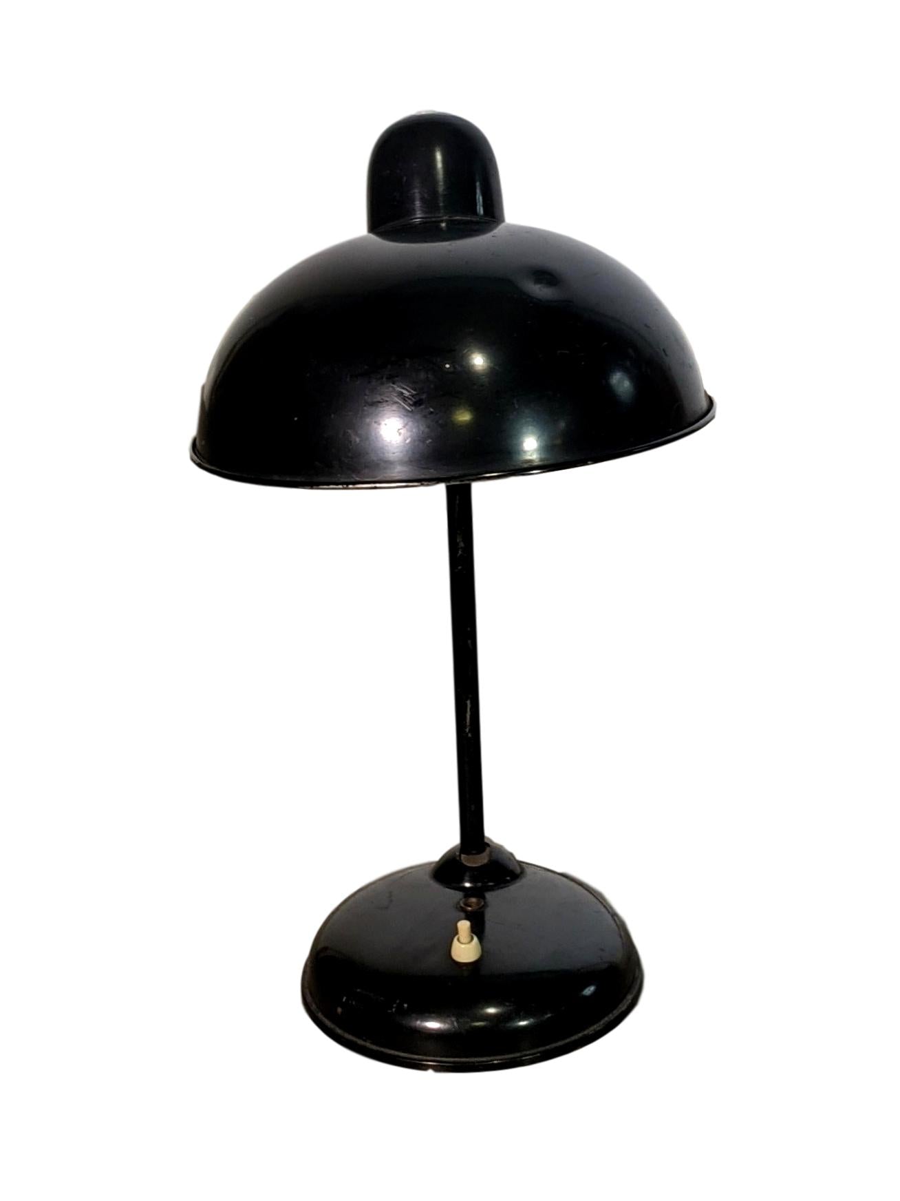 1950s Bauhaus Desk Lamp by Christian Dell for Helo Leuchten