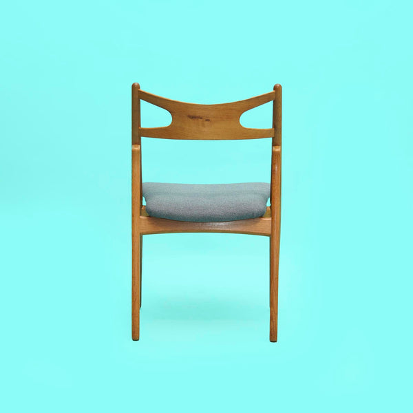 1950s Hans J. Wegner Sawbuck Chairs - Set of 6