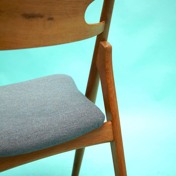 1950s Hans J. Wegner Sawbuck Chairs - Set of 6