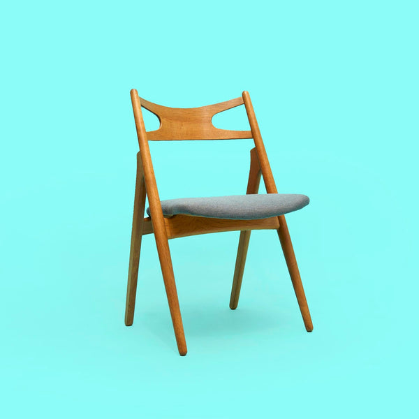 1950s Hans J. Wegner Sawbuck Chairs - Set of 6
