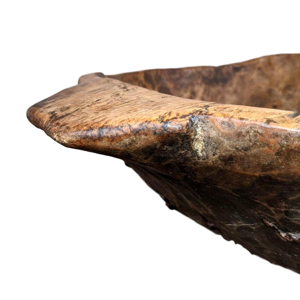 19th Century French Wooden Dough Bowl
