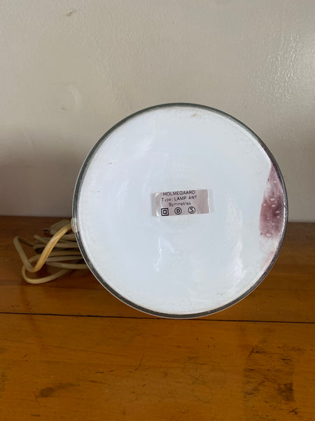 1984 Holmegaard Lamp Design Michael Bang, Denmark