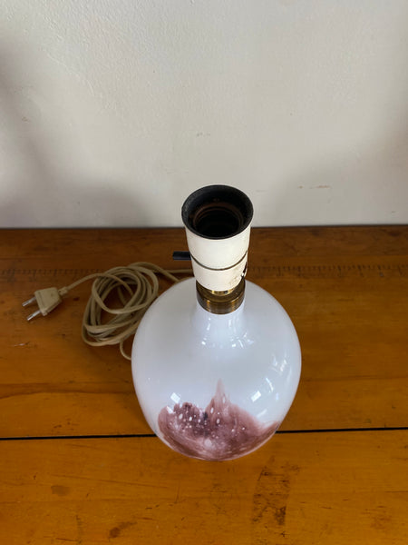 1984 Holmegaard Lamp Design Michael Bang, Denmark