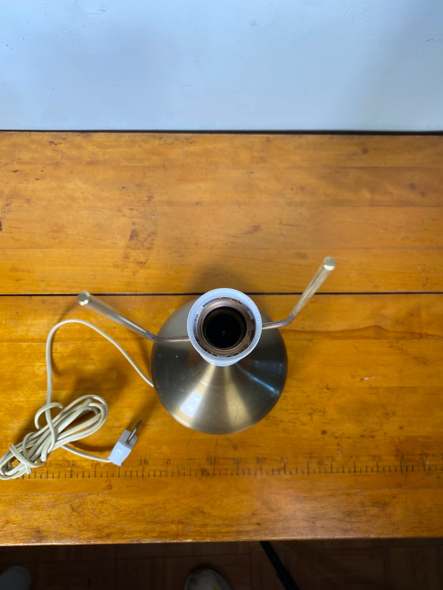 Fog & Morup, Table Lamp, Polished Brass, Denmark, 1960s