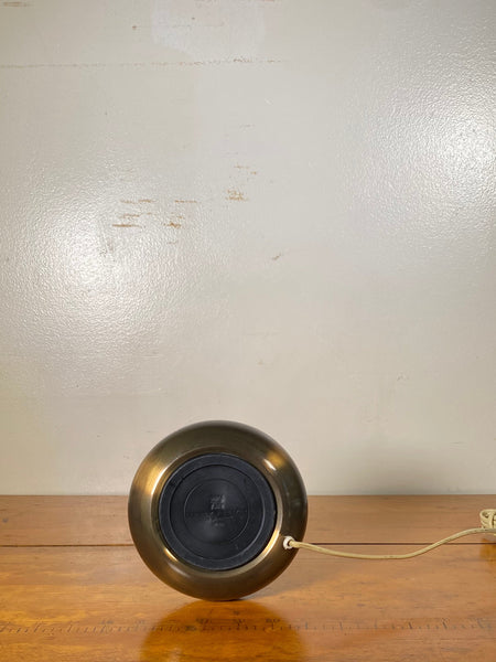 Fog & Morup Polished Brass Danish table lamp 1960s