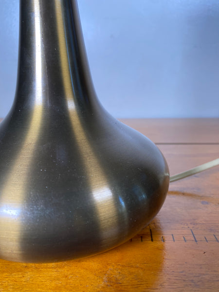 Fog & Morup Polished Brass Danish table lamp 1960s