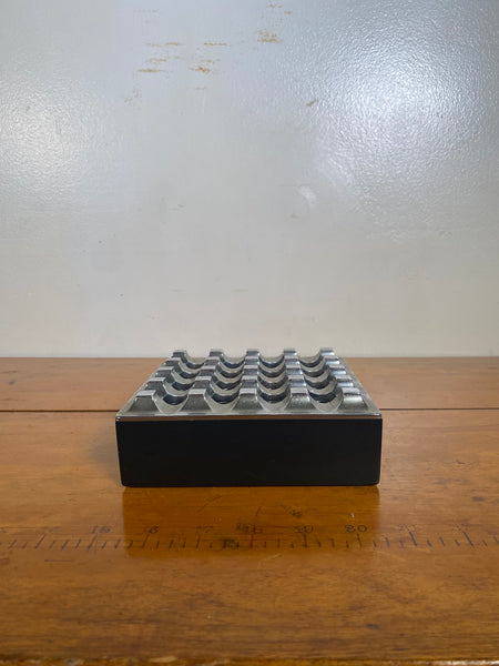 Mid-Century black Swedish Ultima 15 Ashtray by Holger Bäckström & Bo Ljungberg