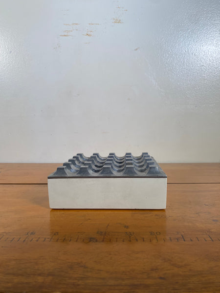Mid-Century White Swedish Ultima 15 Ashtray by Holger Bäckström & Bo Ljungberg