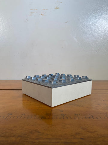 Mid-Century White Swedish Ultima 15 Ashtray by Holger Bäckström & Bo Ljungberg
