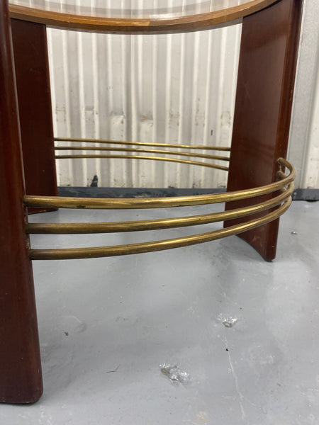Danish Cabinetmaker Art Deco Cocktail Table, Circa 1940s