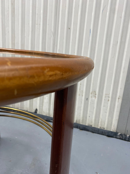 Danish Cabinetmaker Art Deco Cocktail Table, Circa 1940s