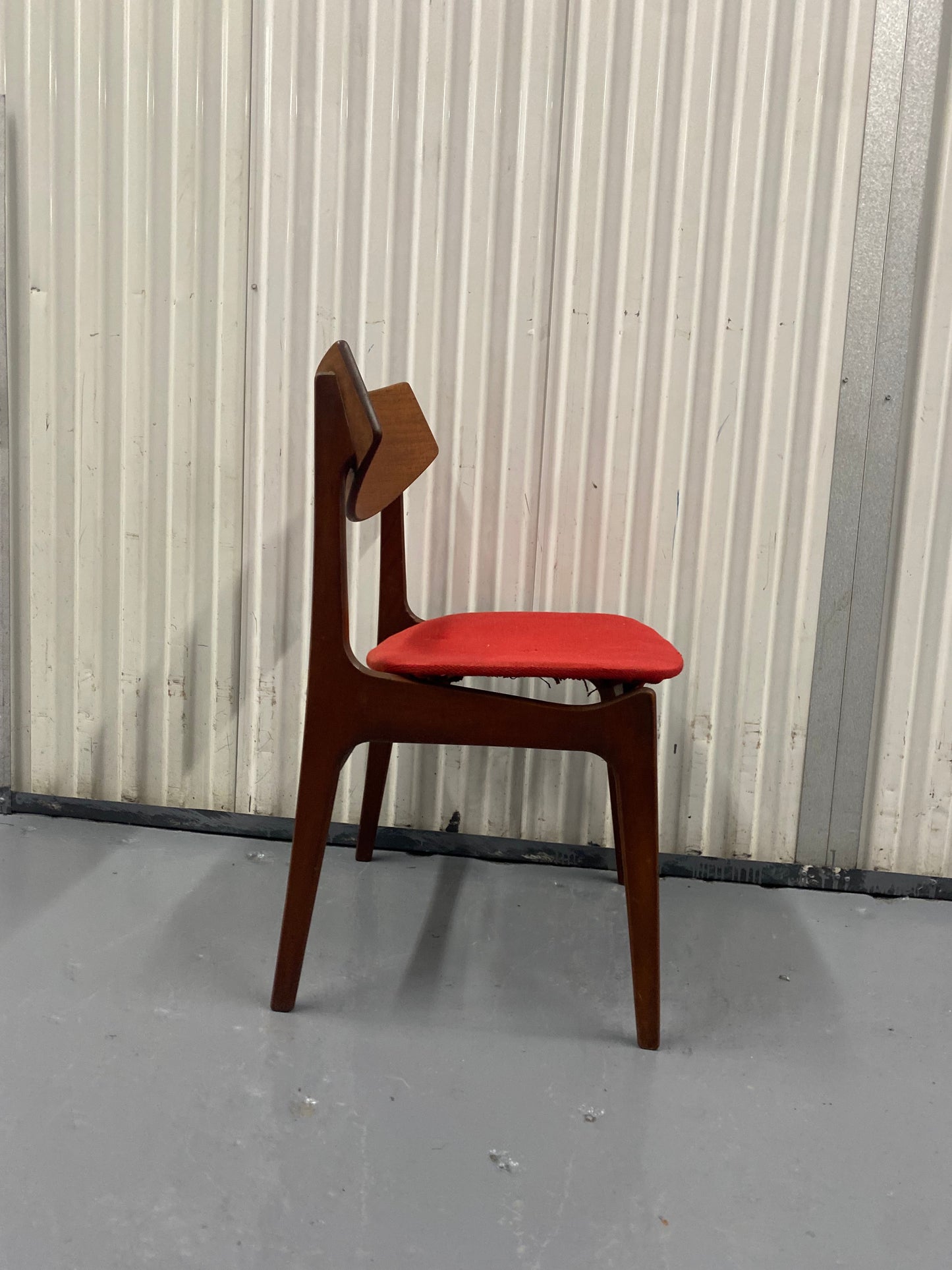 1960s Teak Dining Chair in the Style of Erik Buch for Funder-Schmidt & Madsen, Odense