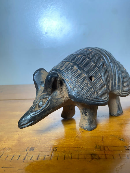OCARINAS  Armadillo  ---Pre Columbian Style Zoomorphic Flute