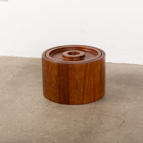 Dansk Staved Teak Banded Ice Bucket by Jens Quistgaard IHQ