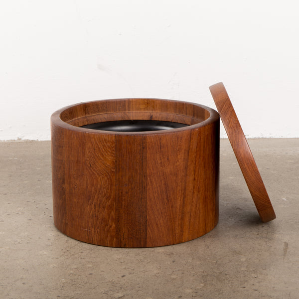 Dansk Staved Teak Banded Ice Bucket by Jens Quistgaard IHQ