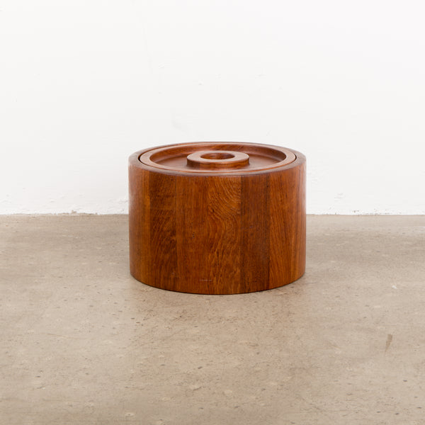 Dansk Staved Teak Banded Ice Bucket by Jens Quistgaard IHQ