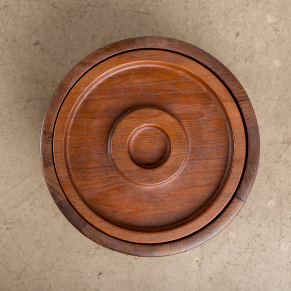 Dansk Staved Teak Banded Ice Bucket by Jens Quistgaard IHQ