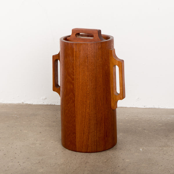 Dansk Staved Teak Banded Ice Bucket by Jens Quistgaard IHQ
