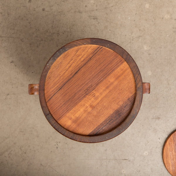 Dansk Staved Teak Banded Ice Bucket by Jens Quistgaard IHQ