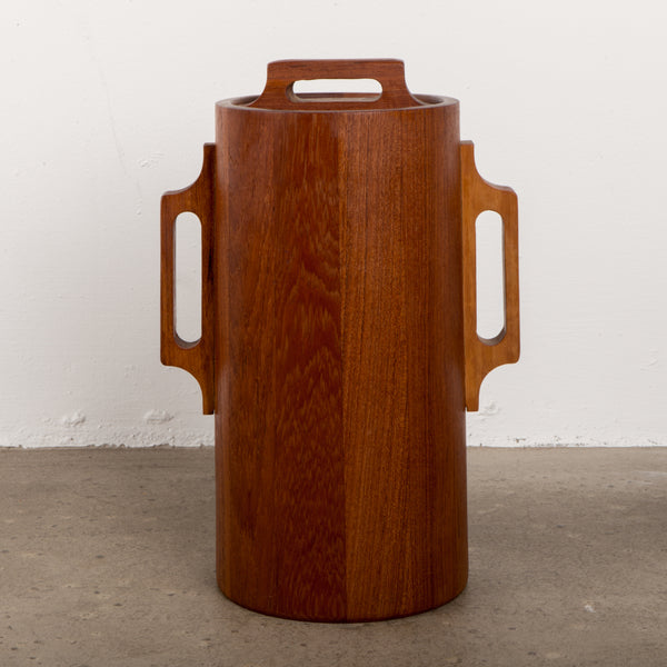 Dansk Staved Teak Banded Ice Bucket by Jens Quistgaard IHQ