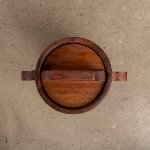 Dansk Staved Teak Banded Ice Bucket by Jens Quistgaard IHQ