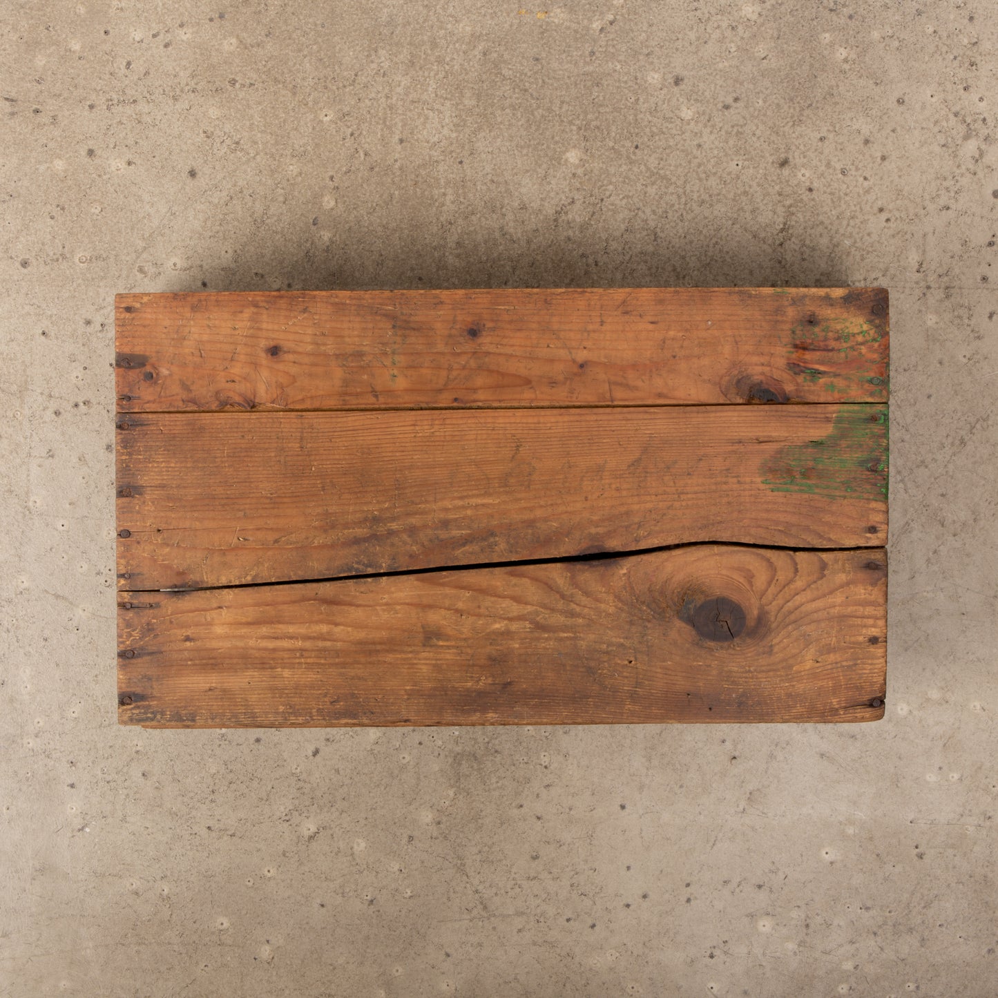 19th Century American Handmade toolbox Box