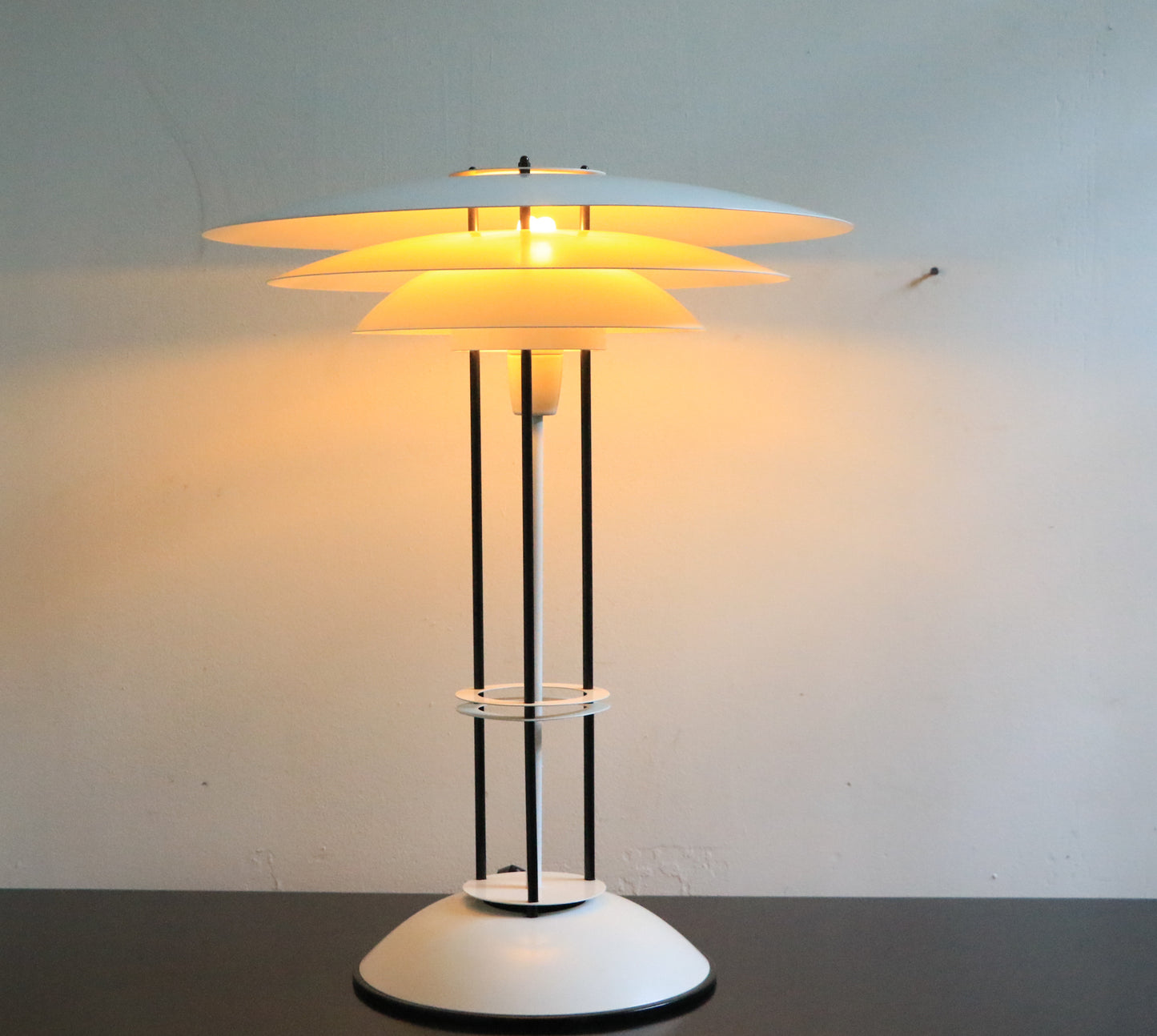 Paul Henningsen Style Standing Pendant Lamp