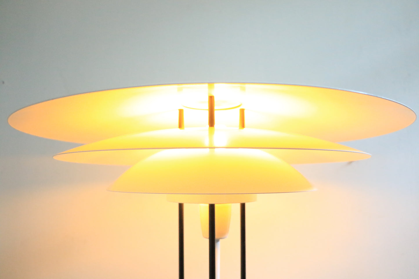 Paul Henningsen Style Standing Pendant Lamp