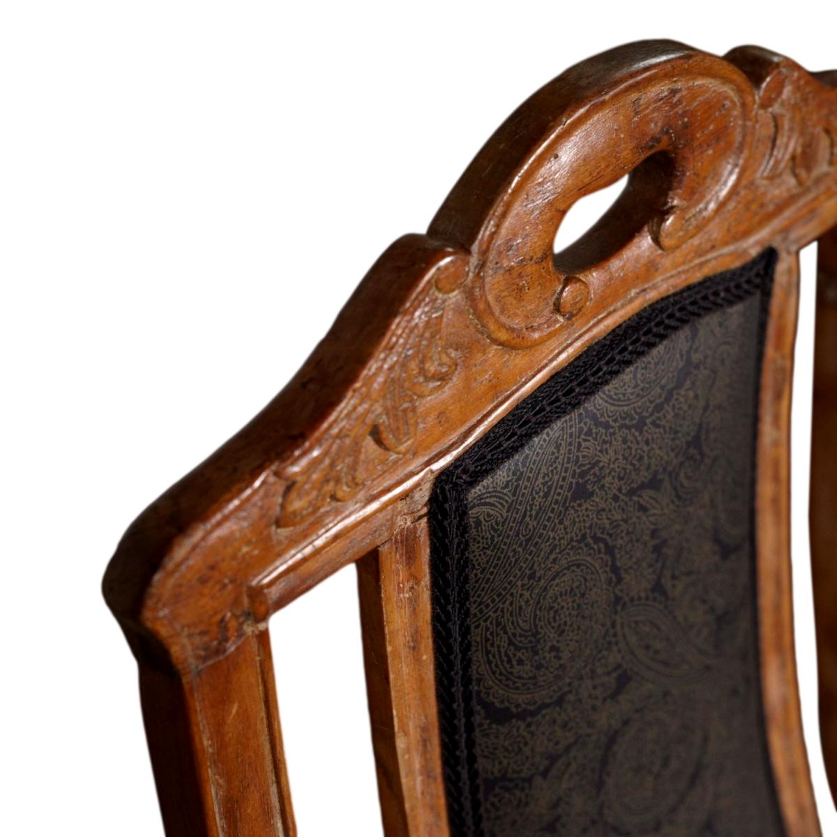 Danish Carved Beech Regency Chairs Circa 1750 - A Pair