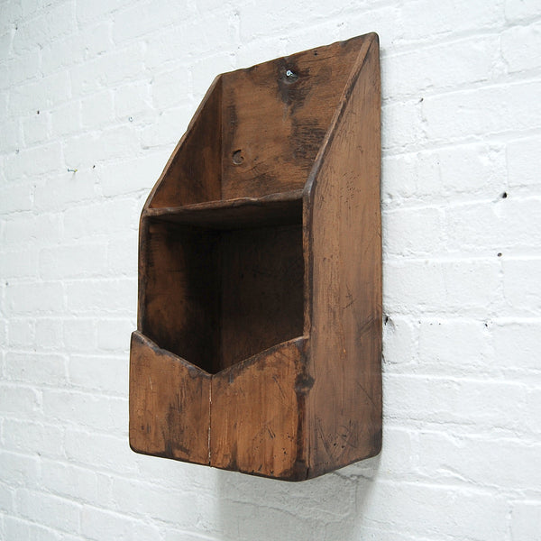 Antique Wooden Grain Scoop