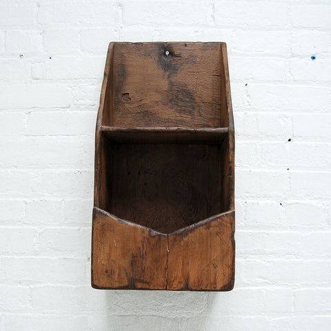 Antique Wooden Grain Scoop