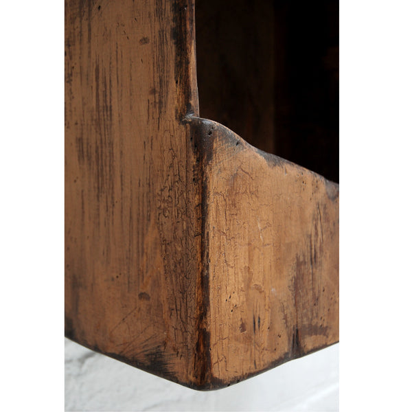 Antique Wooden Grain Scoop