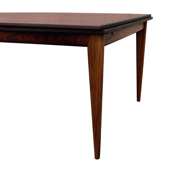 Niels Moller Styled Danish Rosewood Refractory Dining Table