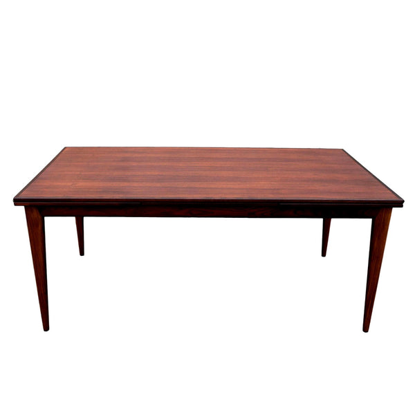 Niels Moller Styled Danish Rosewood Refractory Dining Table